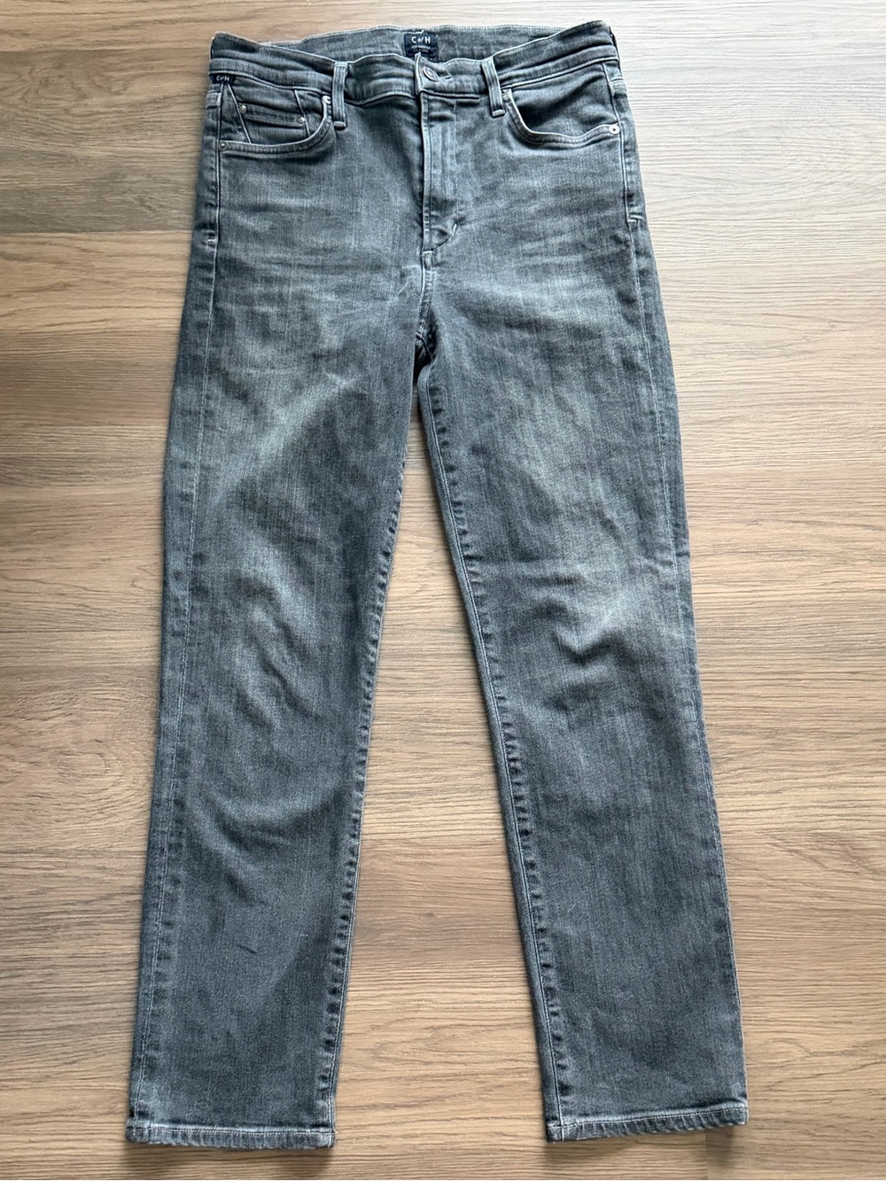 Citizens of Humanity Cara Jeans Womens 29 High Rise Cigarette Ankle Gray USA